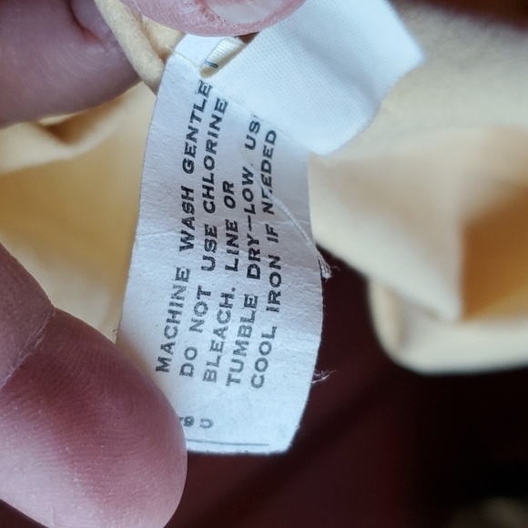 Halston RARE Saks Fifth Ave Vintage 1970 vintage yellow ultra suede wrap p2p 18 - Picture 10 of 16